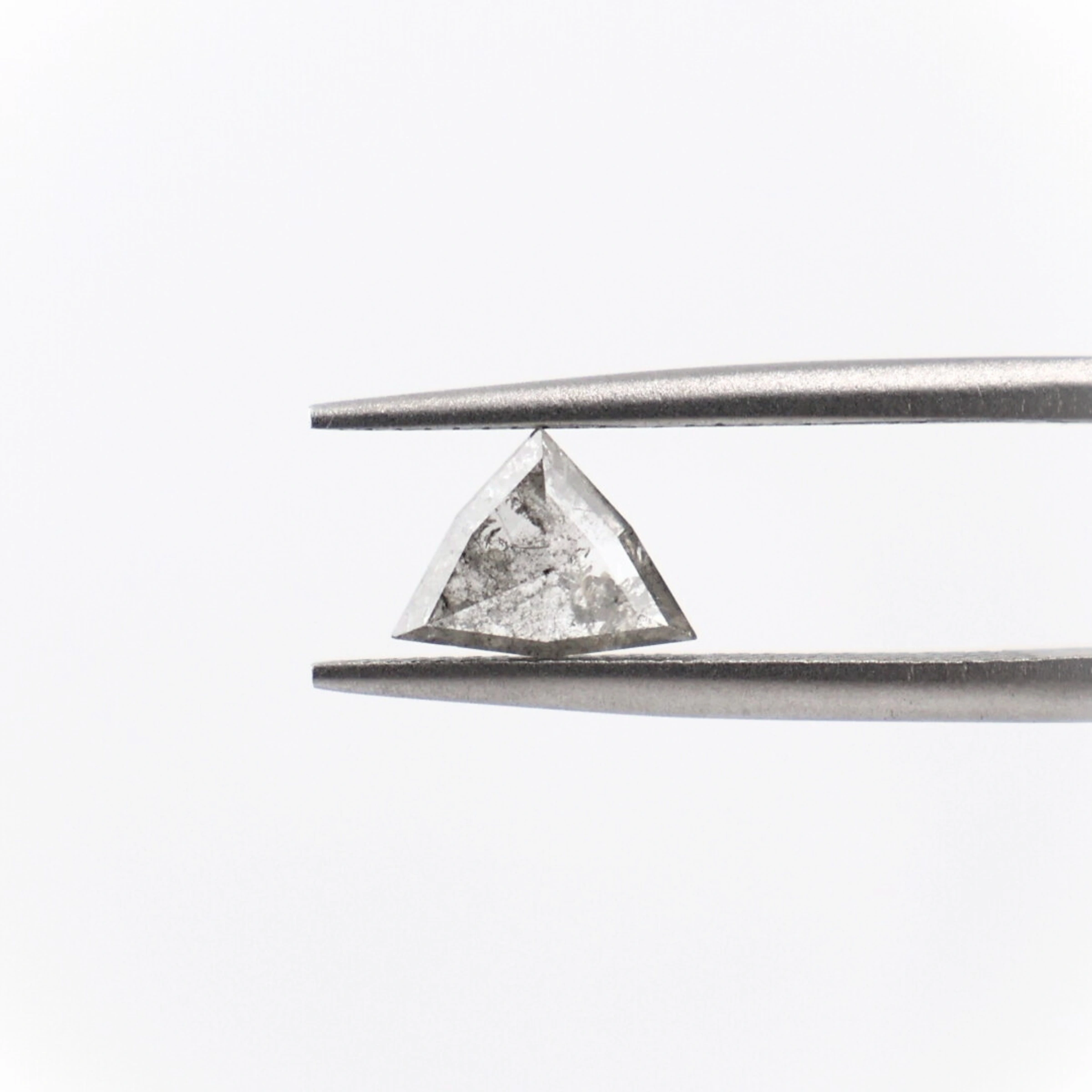 Triangular Salt and Pepper Diamond 0.66ct, Africa